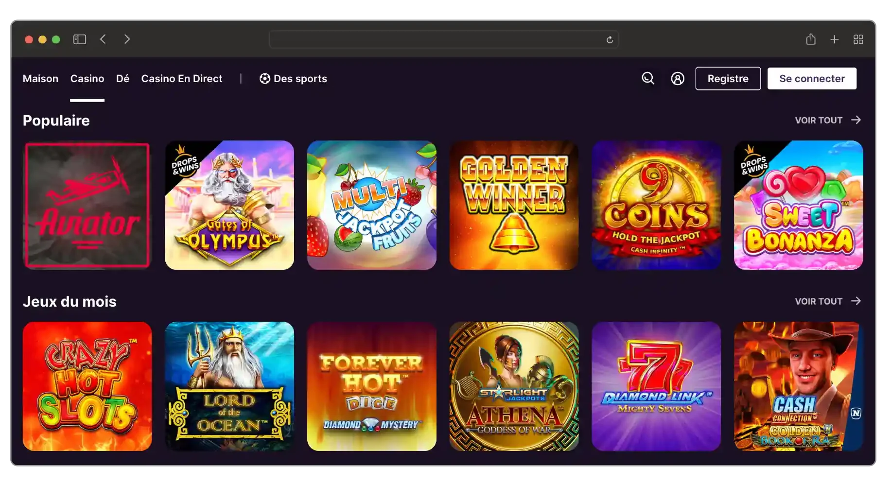 napoleon casino games